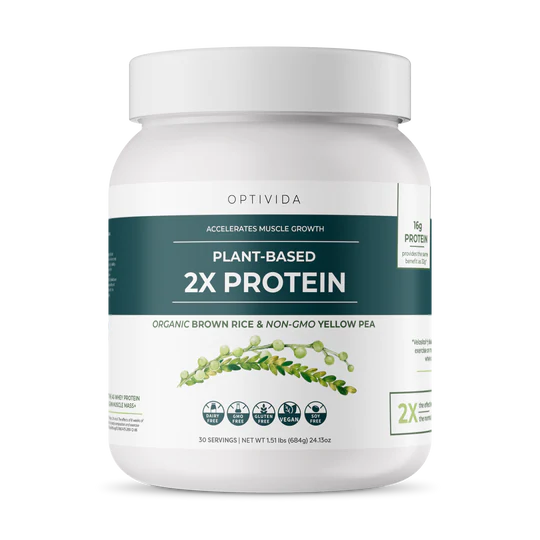 Optivida Plant Based 2x Protein