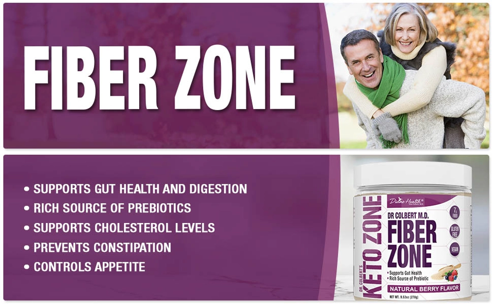 Divine Health Keto Zone Fiber Berry Flavored features