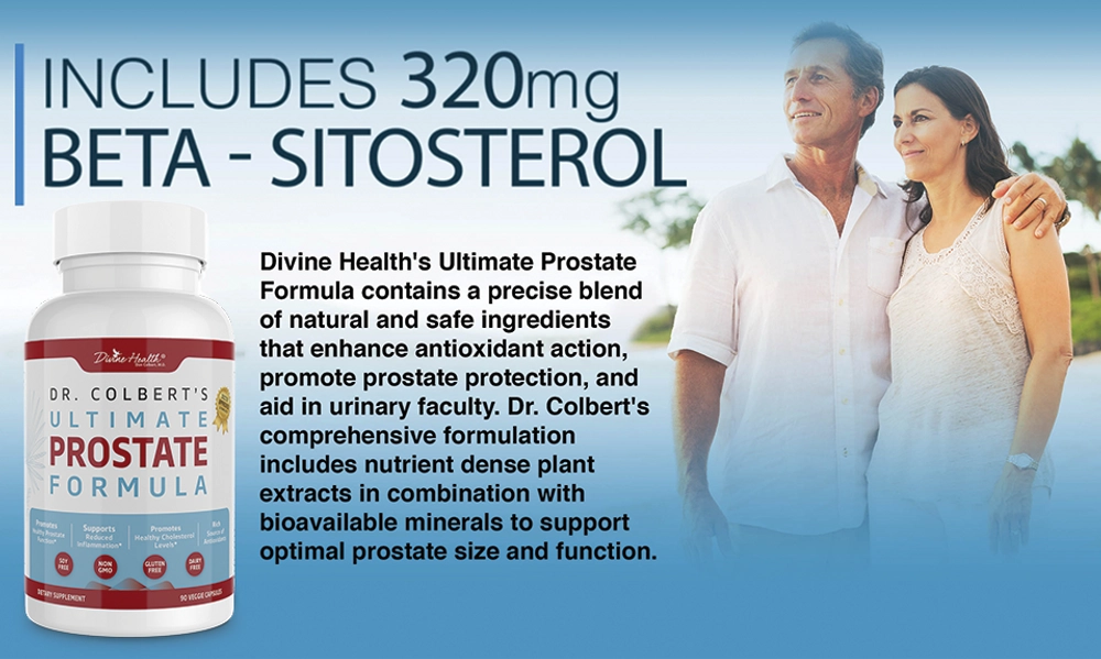 Divine Health New Ultimate Prostate Formula Beta Sitosterol