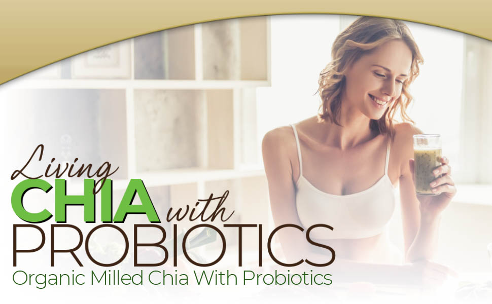 Divine Health® Living Milled Chia With Probiotics drink