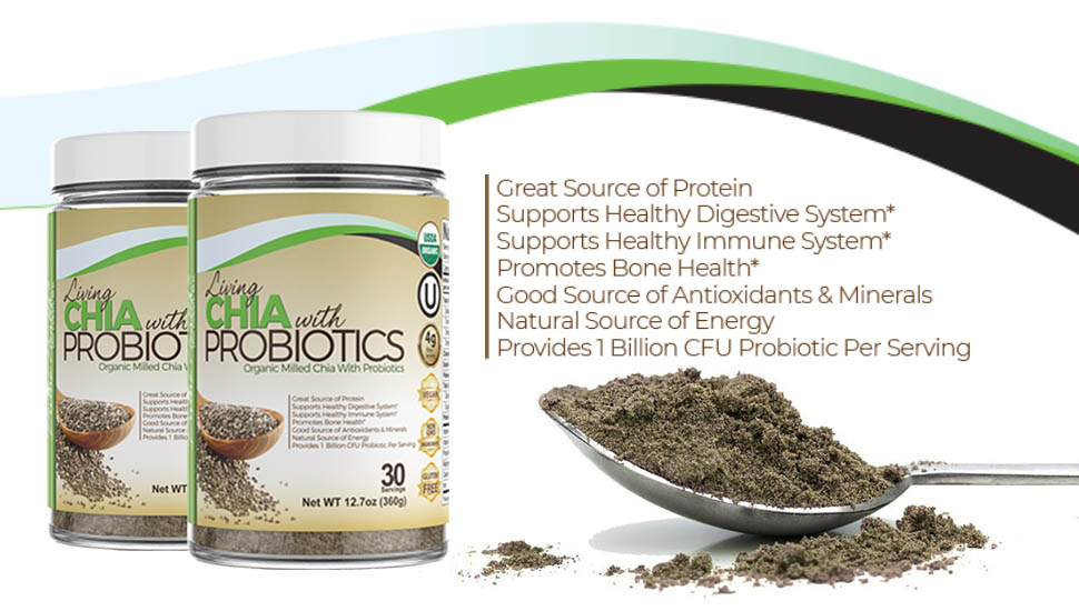 Divine Health® Living Milled Chia With Probiotics benefits