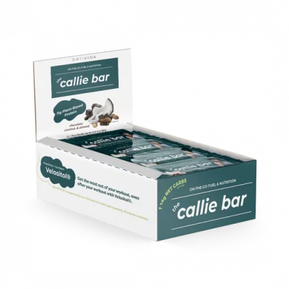 Optivida Callie Protein Bar 12 Pack Box