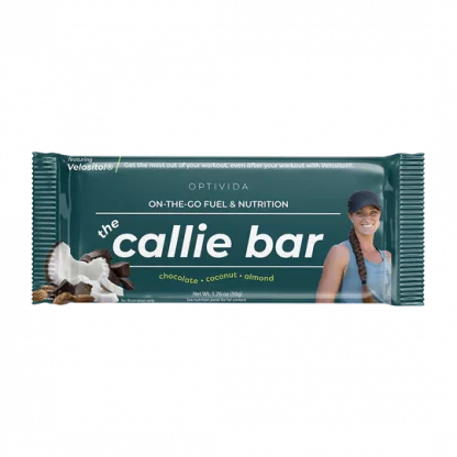 Optivida Callie Protein Bar wrapper