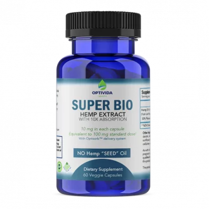 Optivida Super Bio Hemp Extract Capsules