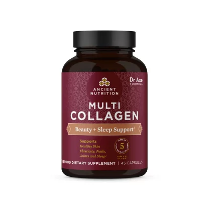 Ancient Nutrition Multi Collagen Capsules Beauty Sleep 45 Count