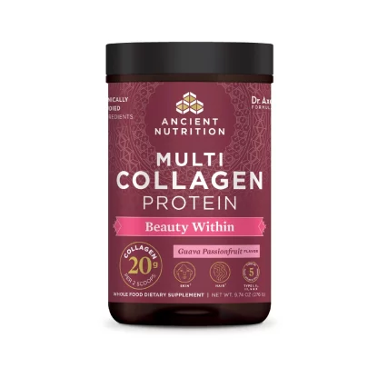 Ancient Nutrition Multi Collagen Protein Beauty Within Half Size