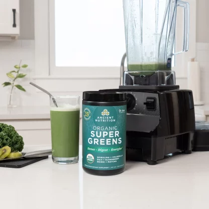 Ancient Nutrition Organic Super Greens powder greens drinks