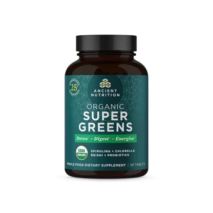 Ancient Nutrition Organic Super Greens Tablet