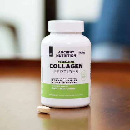 Ancient Nutrition Vegetarian Collagen Capsules Size