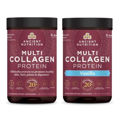 Ancient Nutrition Multi Collagen Protein Best Seller Half Size Bundle