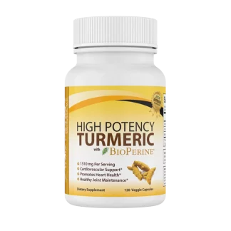 Divine Health High Potency Turmeric With Bioperine