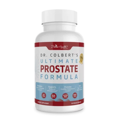 Divine Health New Ultimate Prostate Formula label left
