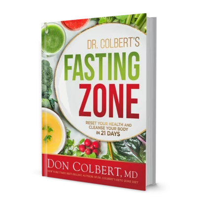 Divine Health Dr Colberts Fasting Zone Reset Your Health And Cleanse Your Body In 21 Days hardcover angle